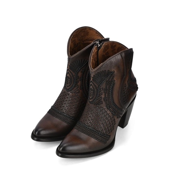 NIB Cuadra Genuine Leather Booties - Picture 3 of 6